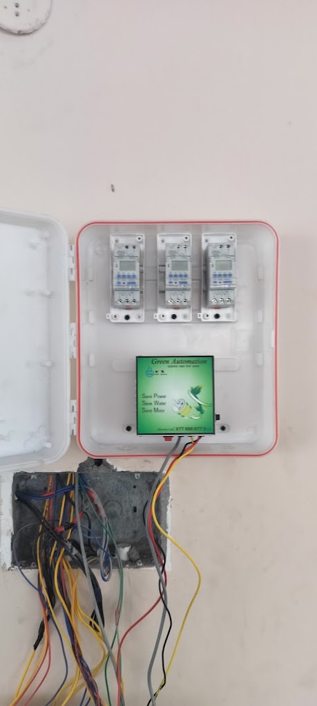 Water automation installation