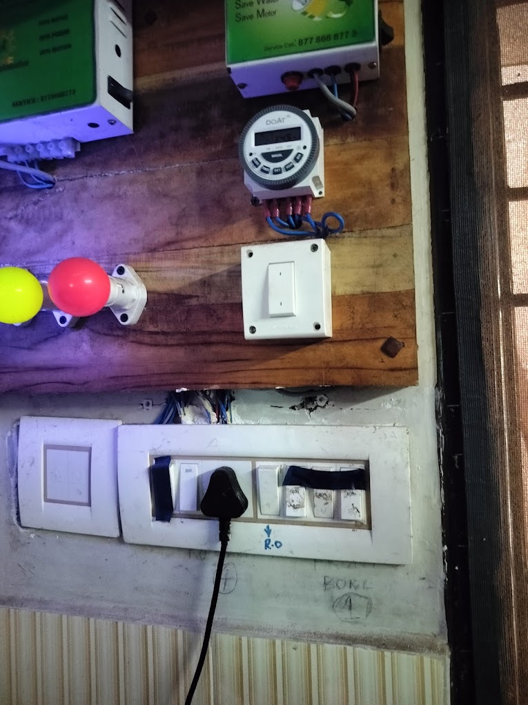 Green Automation sump motor setup